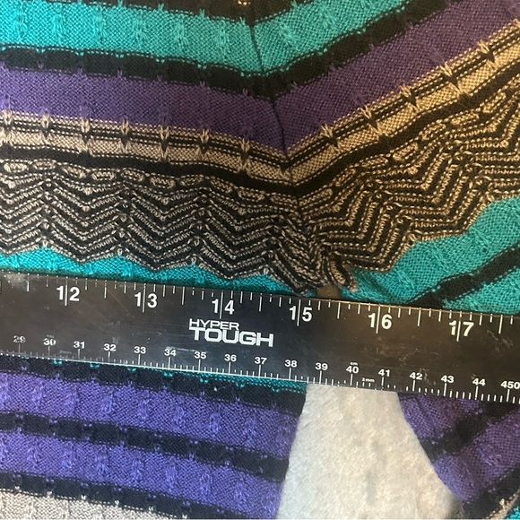 Umgee knit sweater Tunic dress Coogie like style Multicolor stripes small - Picture 6 of 8